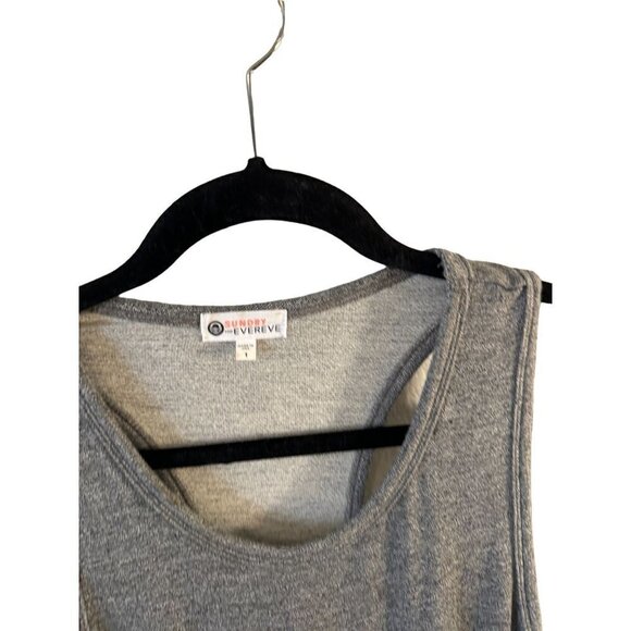 Sundry Evereve the weekender gray tank dress size 1 small - Picture 3 of 4